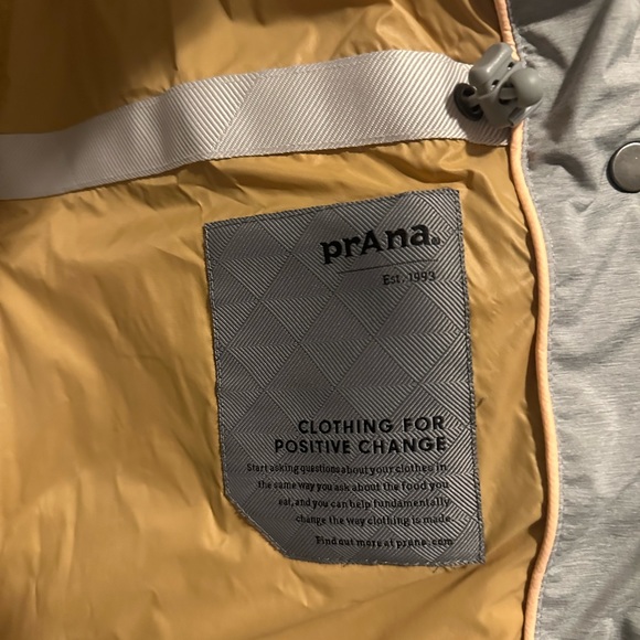 Prana Shiroms Long Puffer Down Vest with Removable Faux Fur Trim- Small - Picture 10 of 16